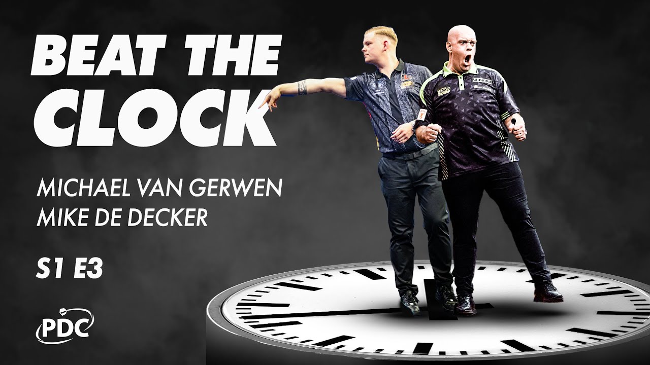 BEAT THE CLOCK! ⏰ | Michael van Gerwen and Mike De Decker | S1 EP3