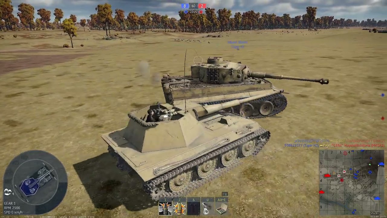Watch Me get destroyed by the enemies in War Thunder while Spading German Tier 3 Tanks