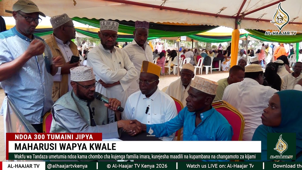 📺🔴: MAKALA MAALUM || MAHARUSI WAPYA KWALE || FARAJA KWA JAMII