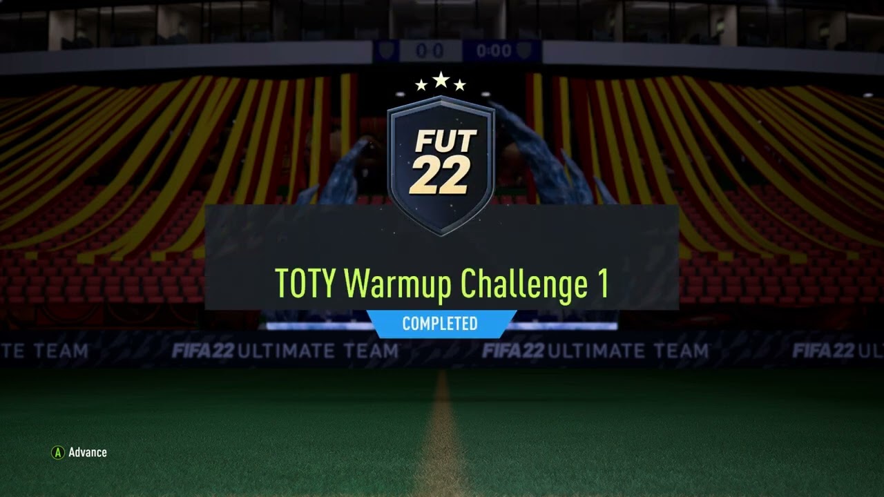 TOTY Warmup Challenge 1 FIFA 22