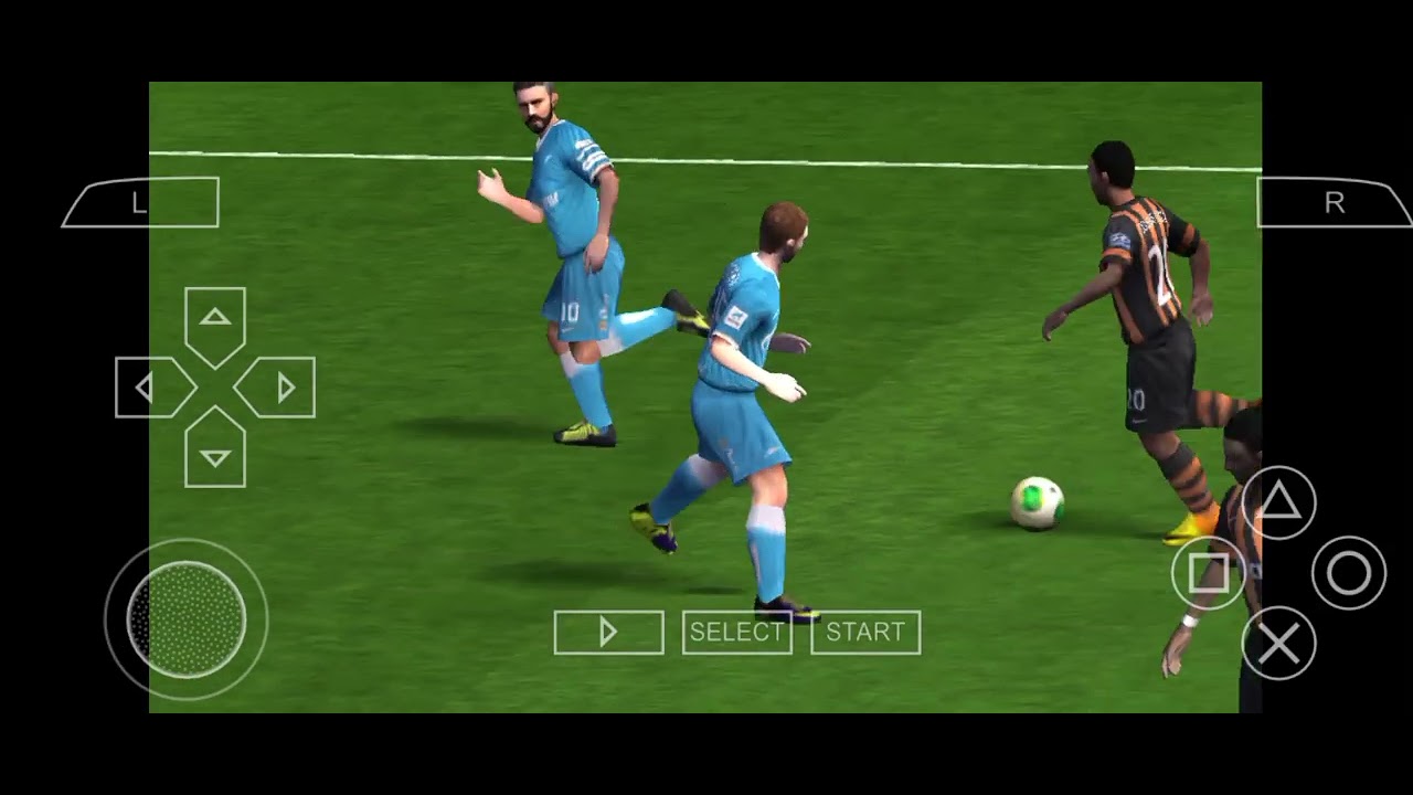 Zenit vs shakhtar donetsk (fifa14 ppsspp)