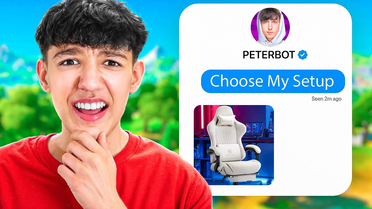 I Asked 100 Fortnite Pros To Choose My Gaming Setup... (SHOCKING)