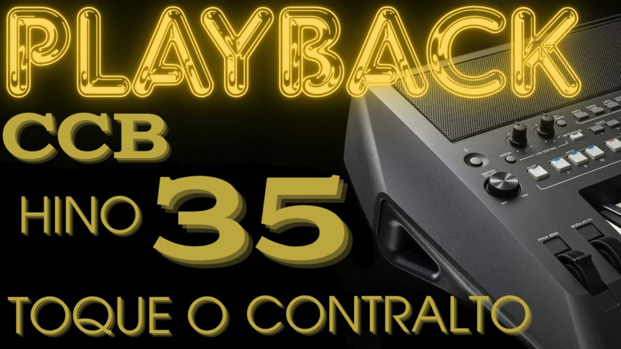 Playback CCB Hino 35 - Toque o Contralto