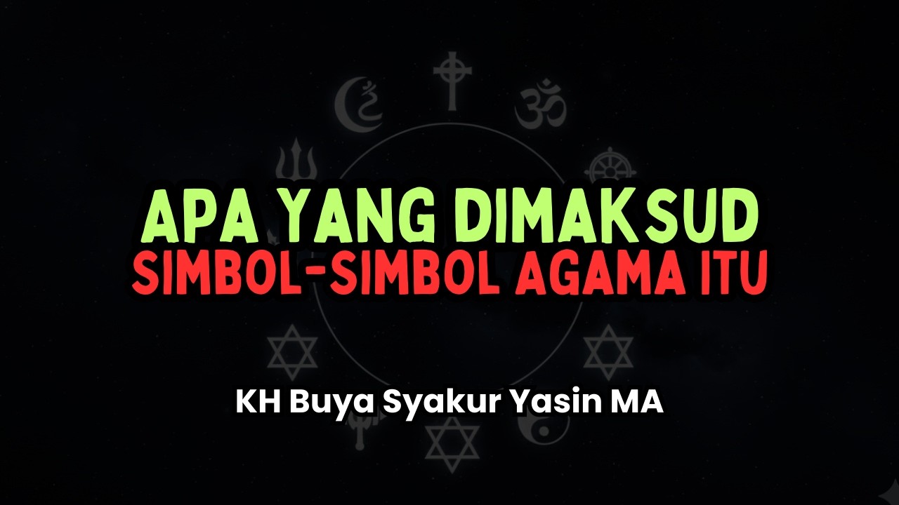 Apa Sih yang Dimaksud, Simbol-Simbol Agama Itu?