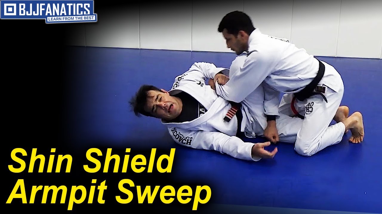 Shin Shield Armpit Sweep by Celso Venicius
