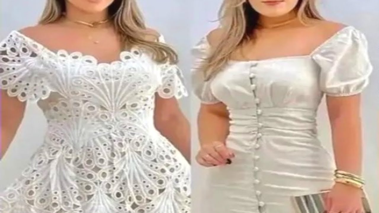Vestidos mas Hermosas del mundo/2023/ Moda feminina 2023