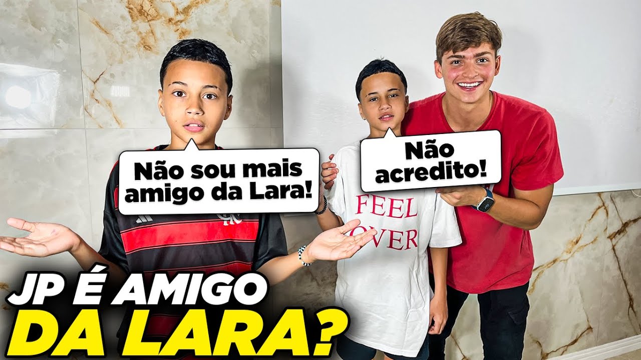OS GÊMEOS ANTÔNIO E JP AINDA SÃO MELHORES AMIGOS DA LARA ? •Antônio e JP•