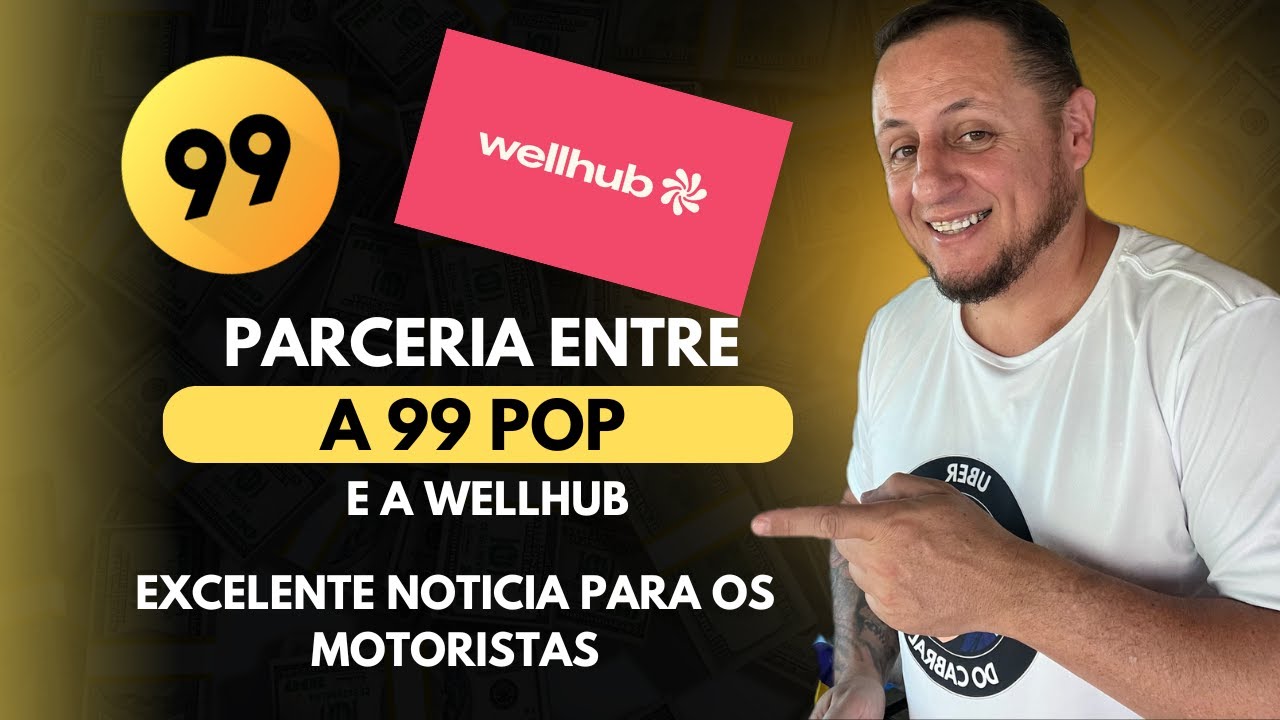 🏋️‍♂️BENEFÍCIO PARA MOTORISTAS DA 99 - Convênio da 99 com Wellhub!