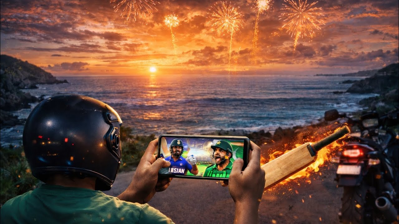 Pike ride bilal Colony to sea view 