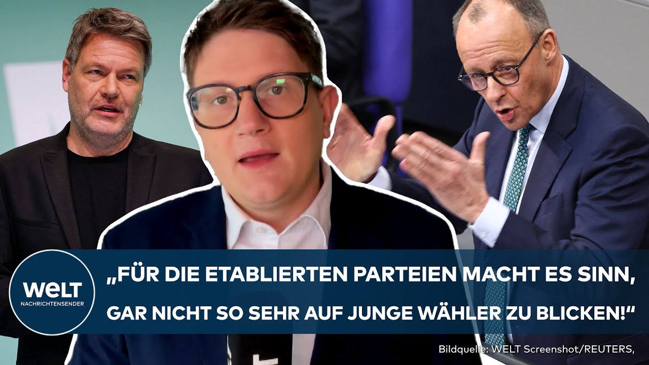 WAHLKAMPF: Junge W&auml;hler werden von links und der Rechtsextreme abgeholt - &Auml;ltere von CDU und SPD