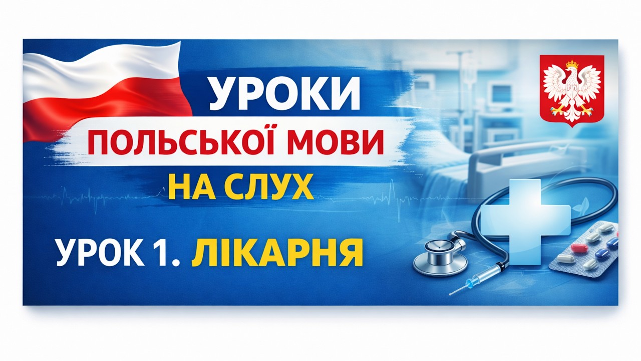 УРОКИ ПОЛЬСЬКОЇ МОВИ НА СЛУХ