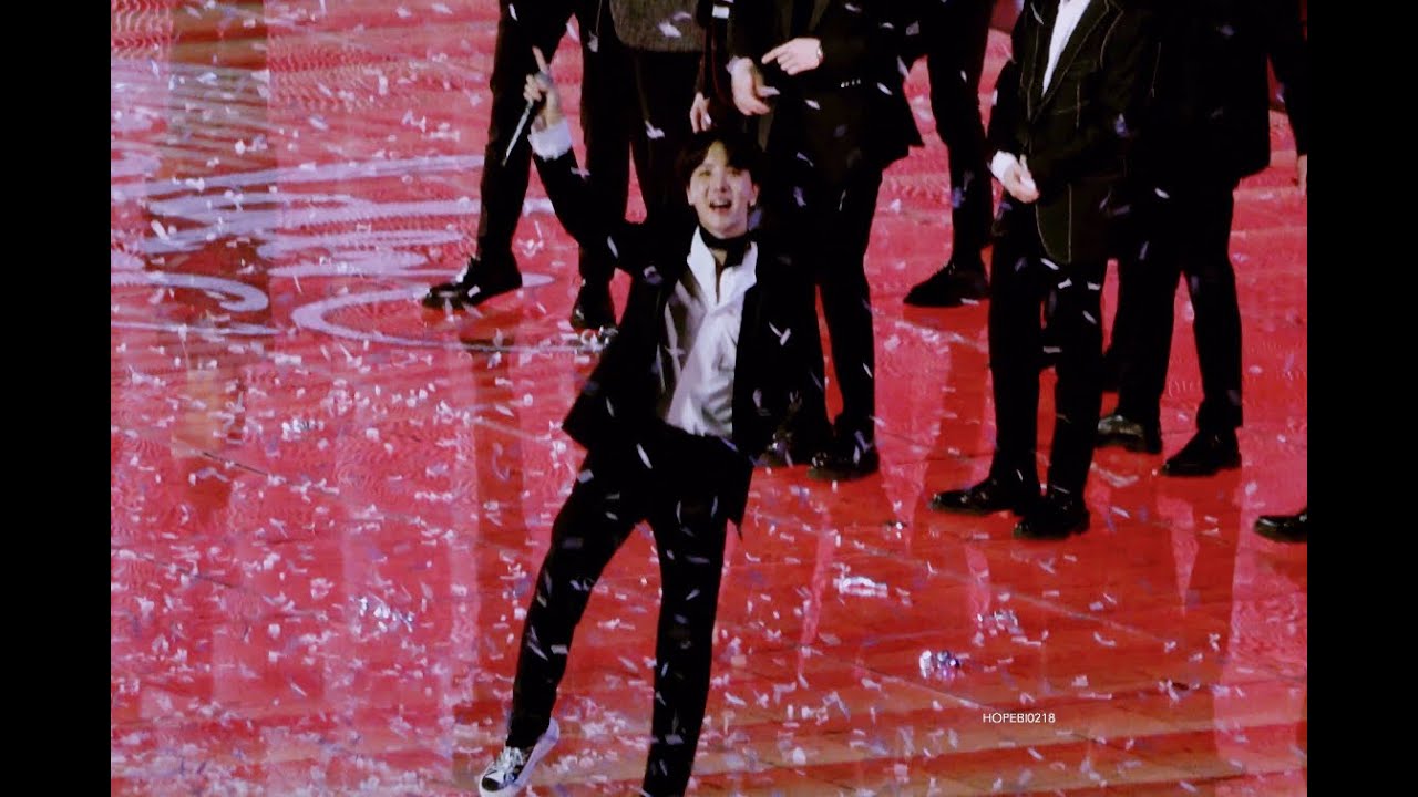 20190106 Golden Disc Awards BTS 대상 Ending- JHOPE Focus