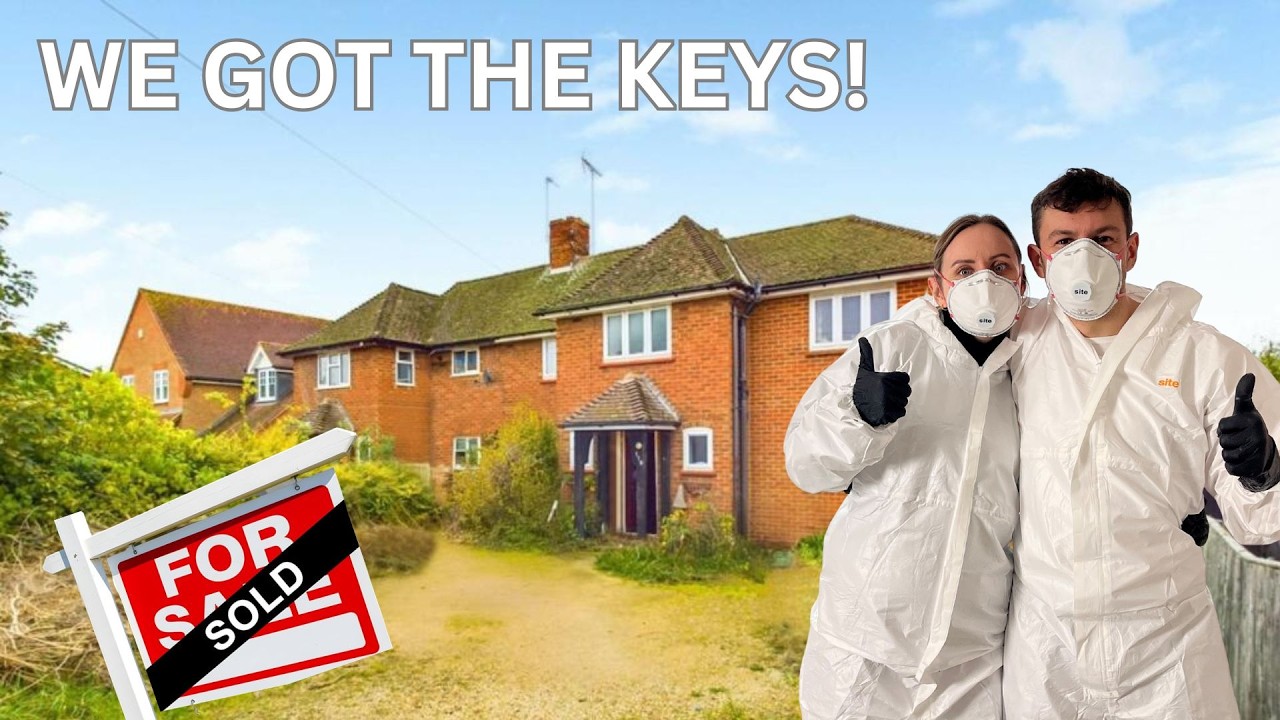 We Got the Keys! Full House Tour + Start of Our DIY Renovation | Episode 1