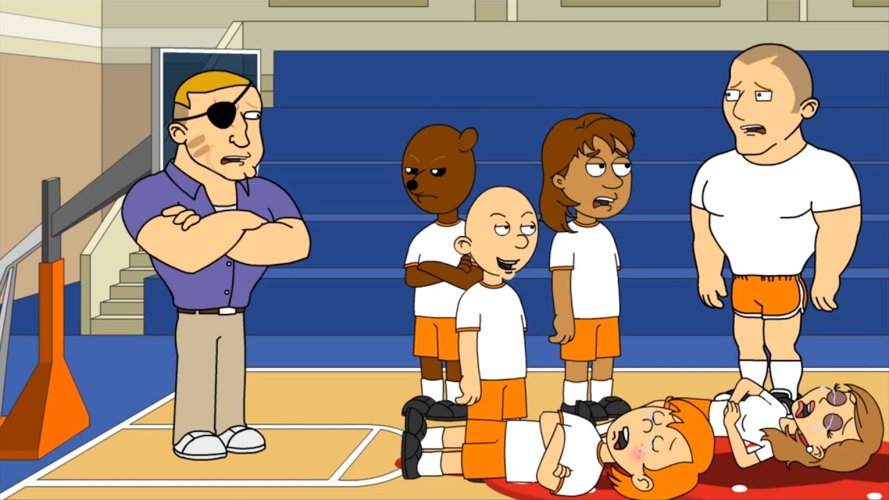 Leo & Gina Get A Punishment At Gym Class | Classic Caillou's Revenge: Episode 3