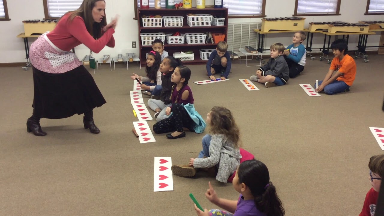 1st Grade: Visual Preparation of Quarter Rest (Kodály Today)