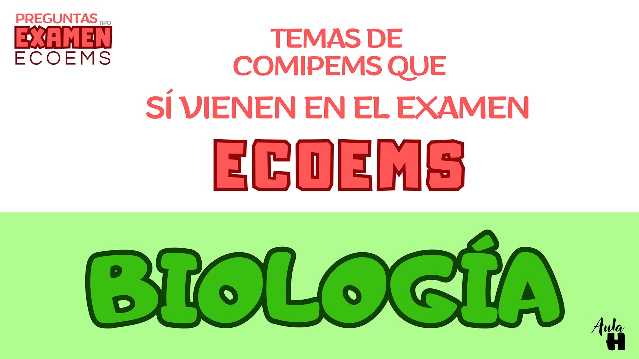 ECOEMS Biología - Repaso Rápido ⭐️#ecoems #comipems #cursoecoems #cursocomipems #biologia