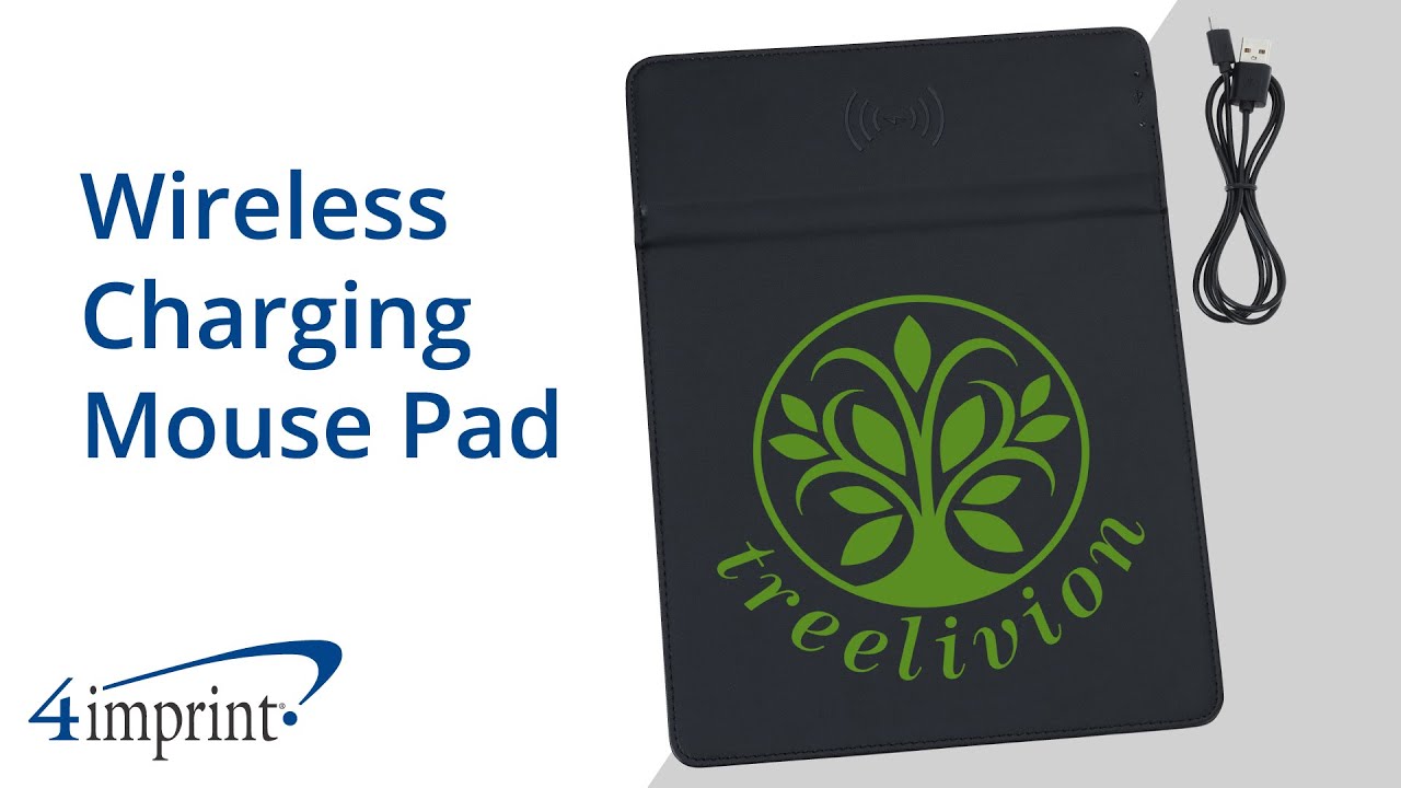Wireless Charging Mouse Pad - Custom Tech Accessory by 4imprint