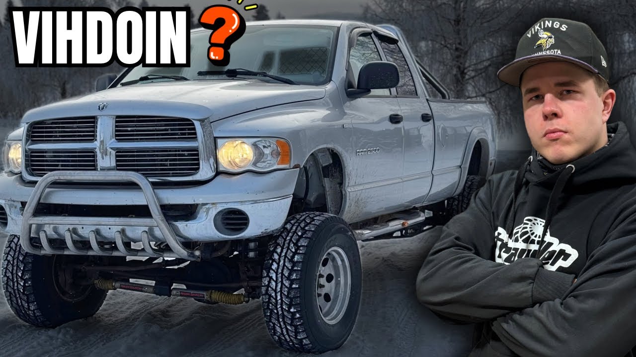 VIHDOIN AJOKUNNOSSA!? VARASTETUN 600HP DODGE RAMIN PALUU🔥