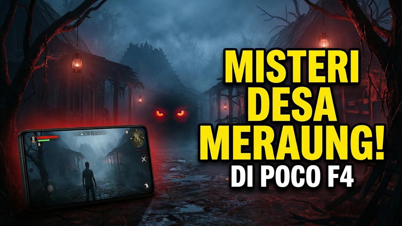 Game Horor Indonesia di Poco F4 - Misteri Desa Meraung yang Bikin Merinding!