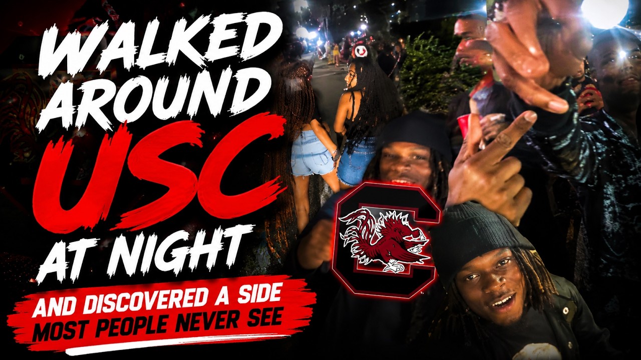 I went to USC for the night!!