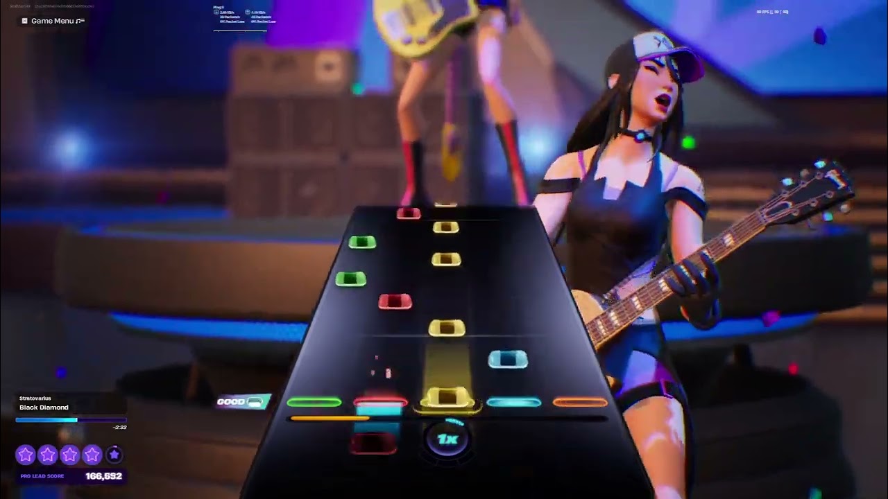 Fortnite Festival (PC): Stratovarius - Black Diamond / Pro Lead (93%)
