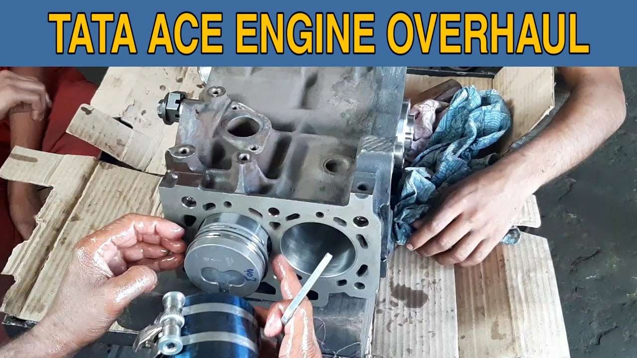 TATA ACE ENGINE OVERHAUL PART 2...टाटा ऐस इंजन ओवरहाल #Tata#ace #Chota#hathi#Engineoverhaul