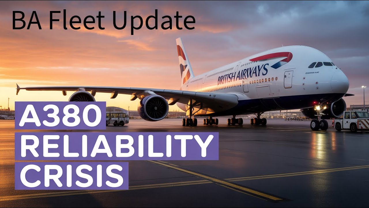 BA Fleet update as A380 crisis deepens
