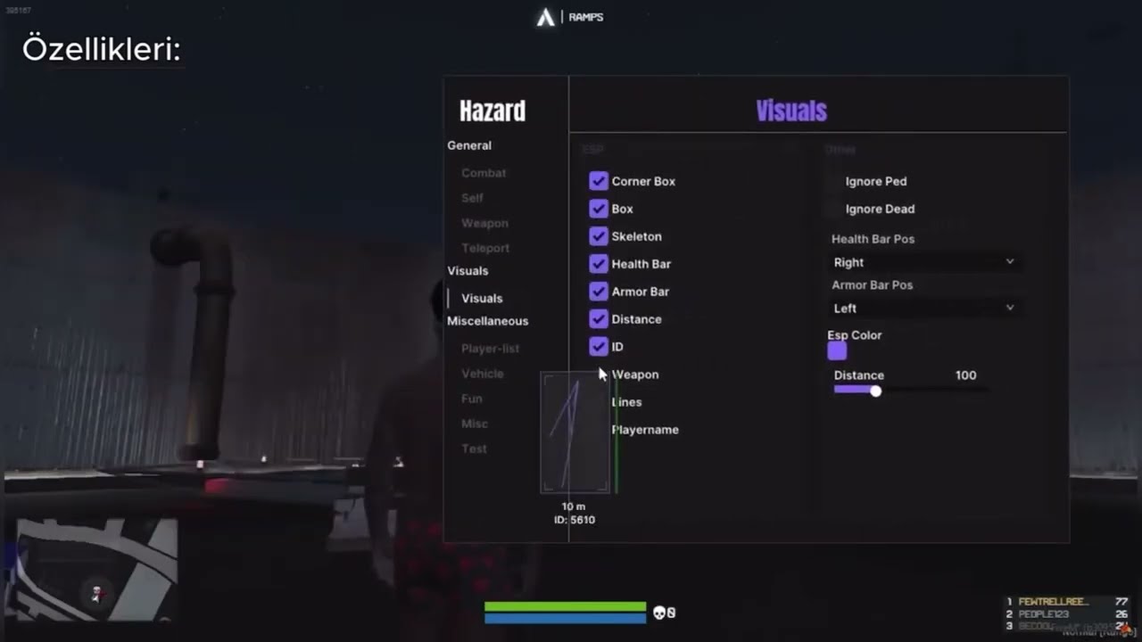 Fivem Bedava Hile 2026 Silah & Araç Basmalı Hile