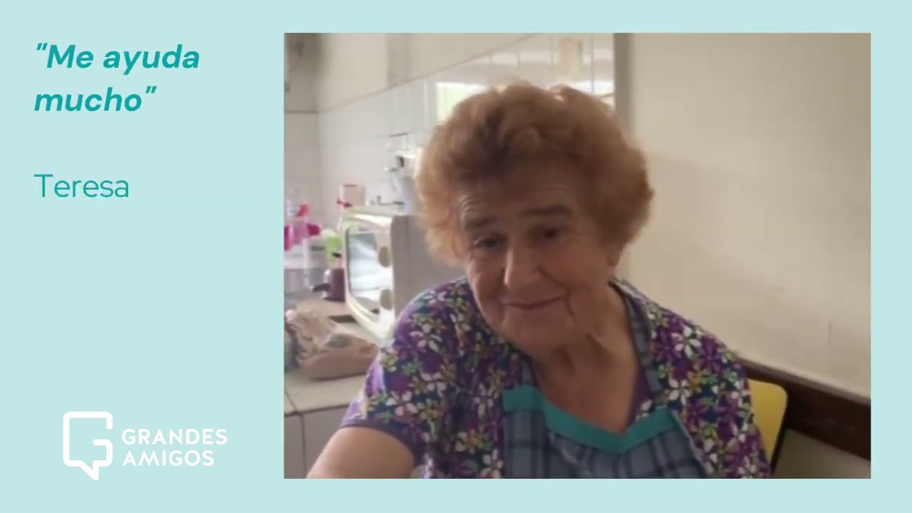 Los testimonios de las personas mayores de Grandes Amigos