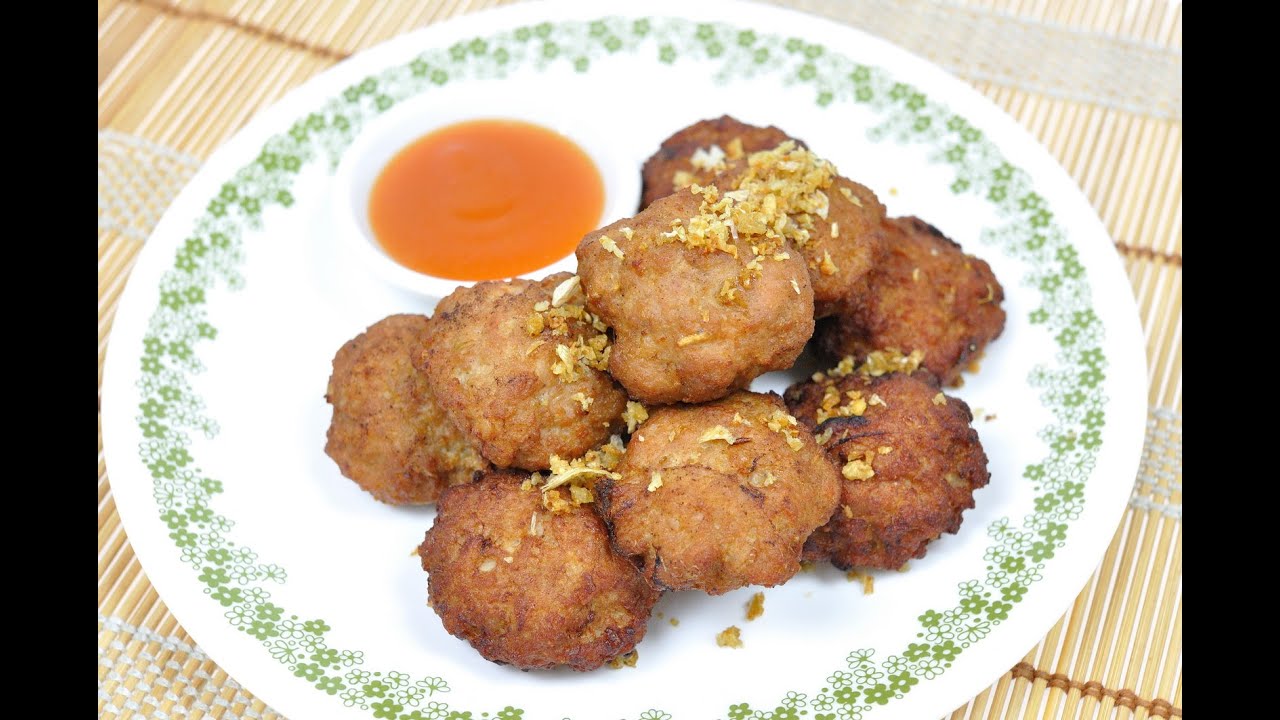 หมูก้อนทอด