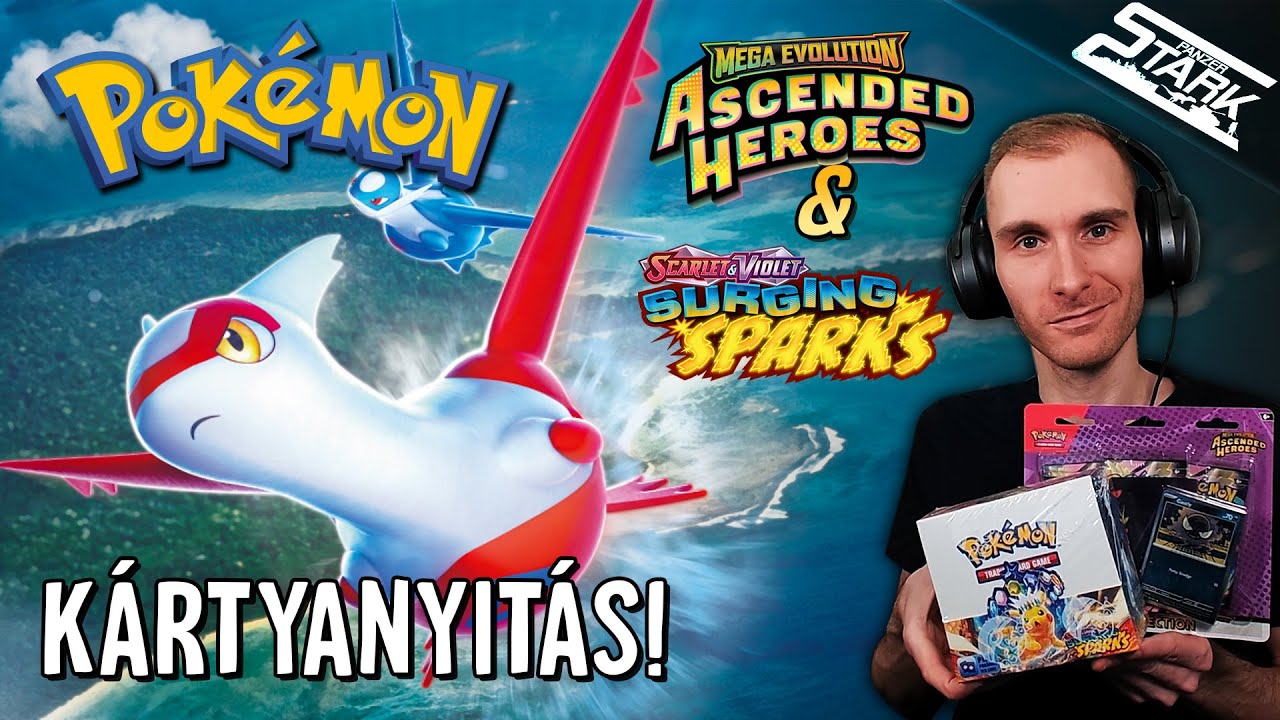 Nyitunk Szép SÁRKÁNY Típusú Pokemont? Kártyanyitás! - Pokemon TCG #5 - Stark LIVE