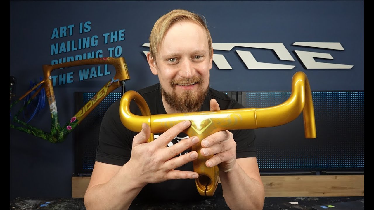 how to paint a handlebar