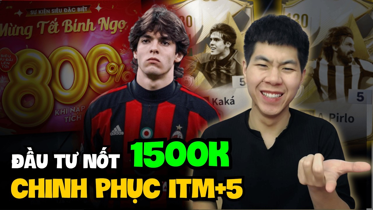 TỐI ƯU DÒNG TIỀN #25: BƠM CĂNG 1500K NỐT SỰ KIỆN TẾT x800% CHINH PHỤC DÀN BOM TẤN ITM+5 SIÊU BÙNG NỔ