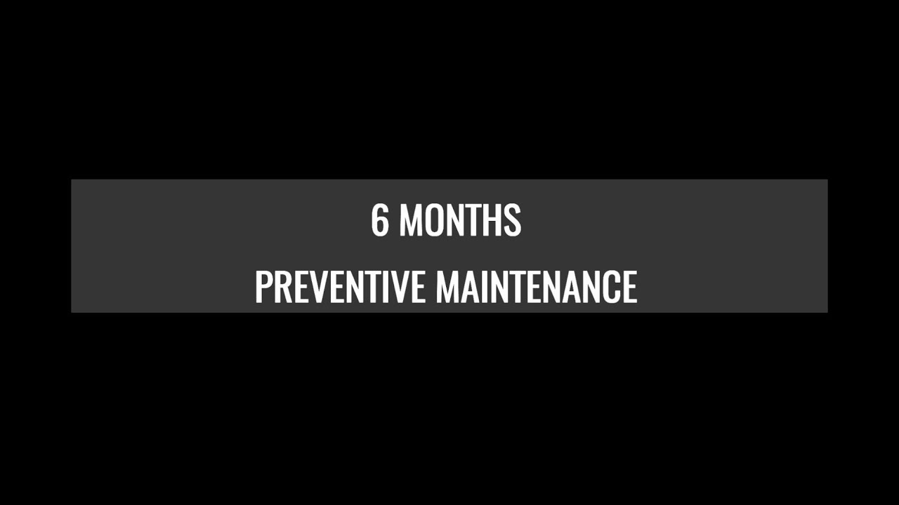6 Month Preventive Maintenance on the Hot Rocks