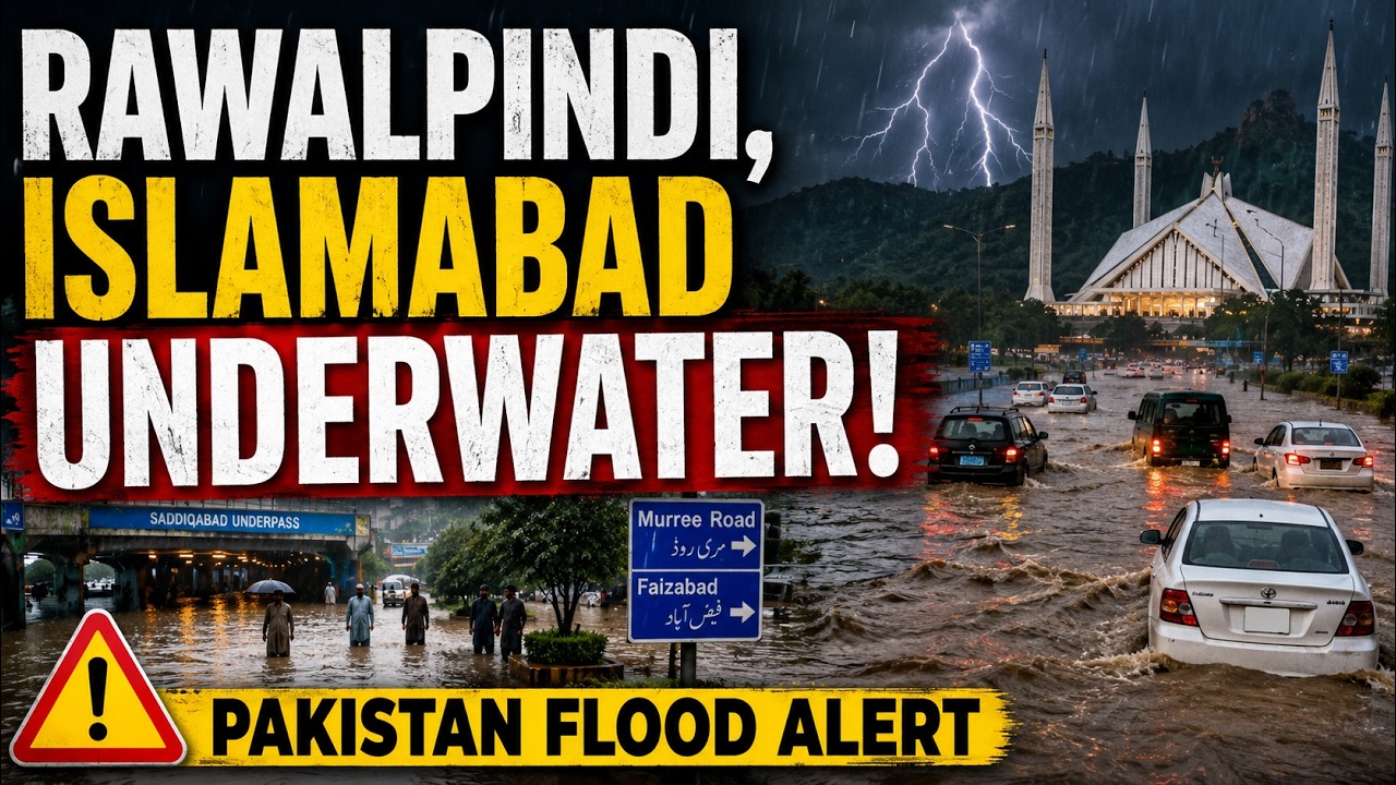 Rawalpindi, Islamabad Underwater: Torrential Rains Trigger Urban Flooding In Pakistan | World News