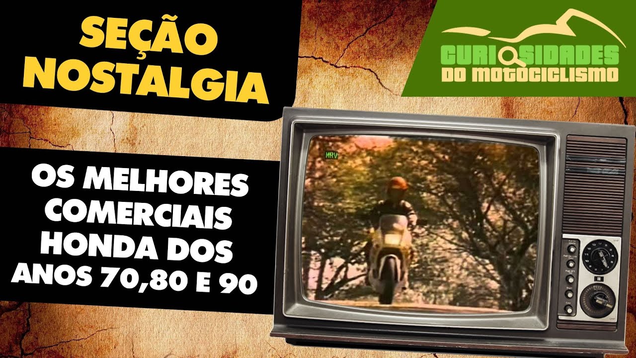 NOSTALGIA MOTOS: COMERCIAIS HONDA ANOS 70,80 E 90