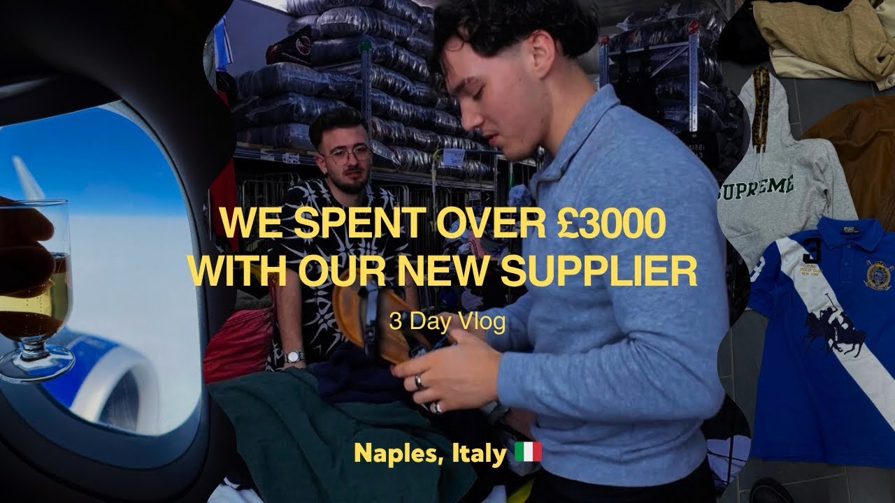I flew out to Italy and spent £3000 on some of the rarest vintage items | Meet my newest supplier