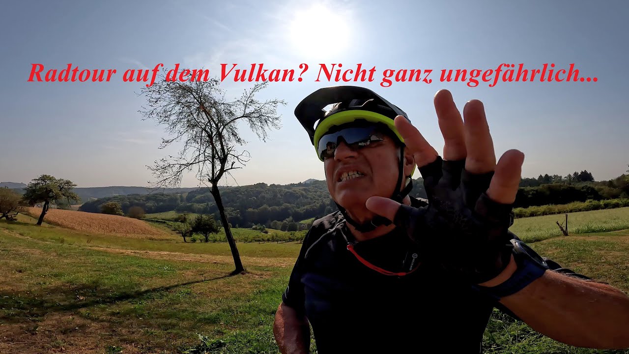 Radtour auf dem Vulkan? Nicht ganz ungefährlich...