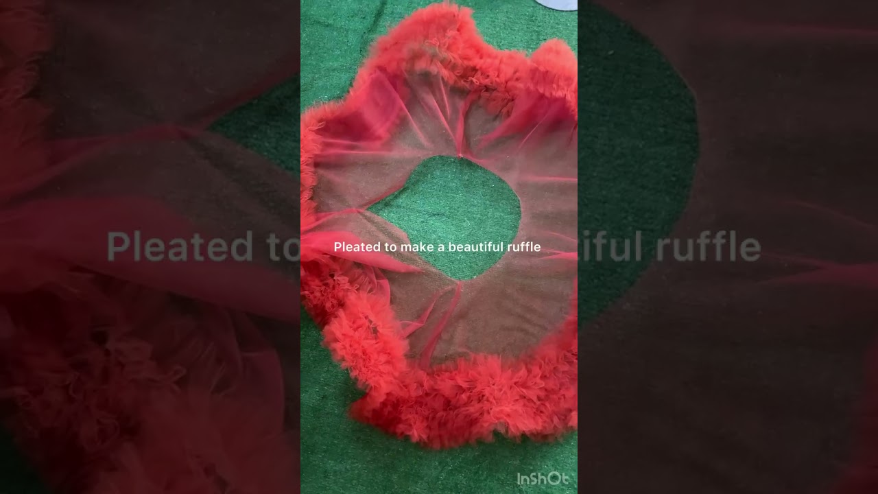 How to make a beautiful baby ball dress 