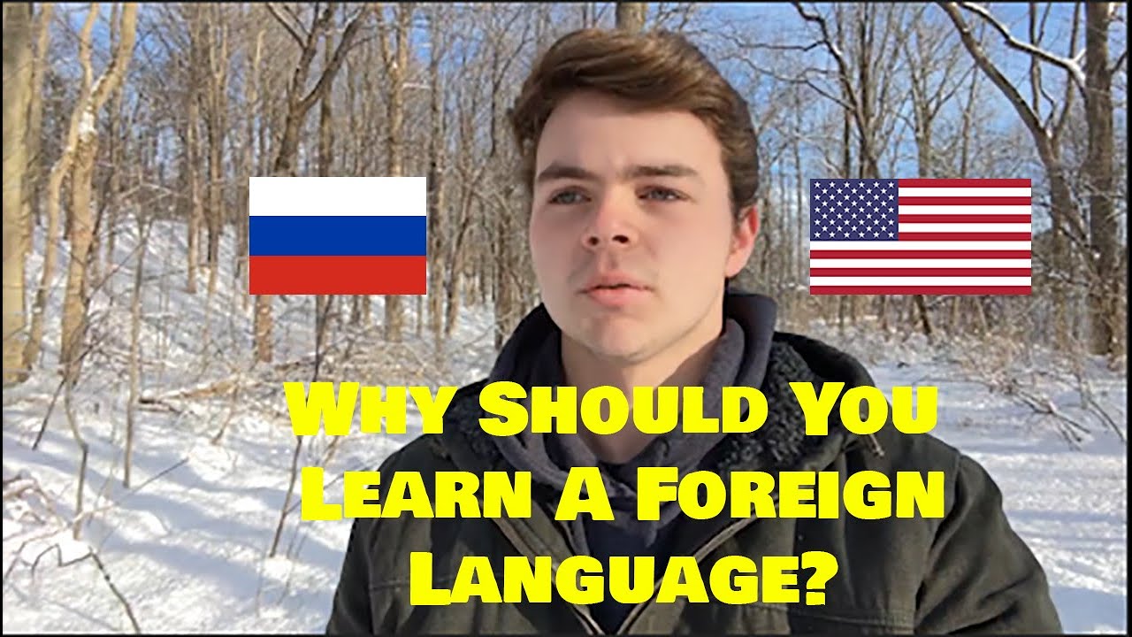 American Explains Why You Should Learn a New Language in Russian (English Subtitles)