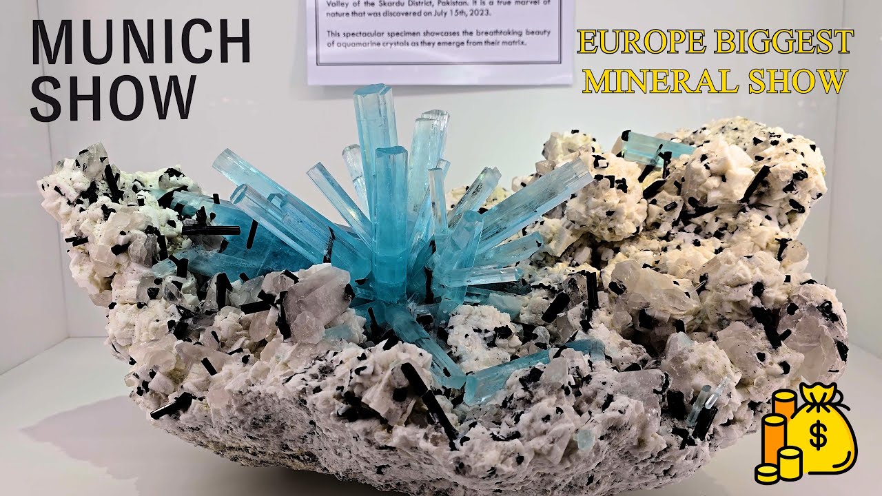 Munich Mineral Show 2024: Exploring one of the World's Largest Mineral Fairs
