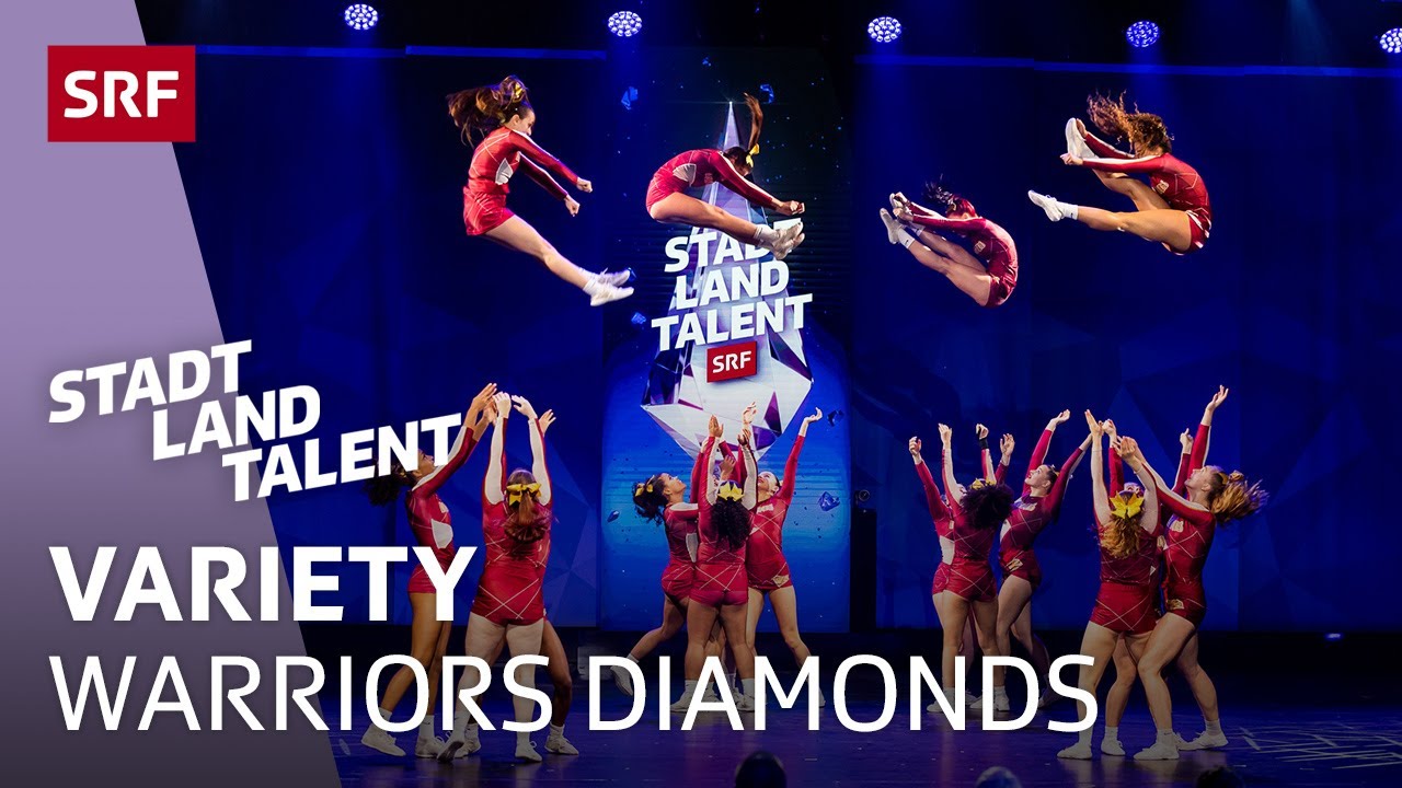Die Cheerleaderinnen Warriors Diamonds | Stadt Land Talent 2023 | SRF