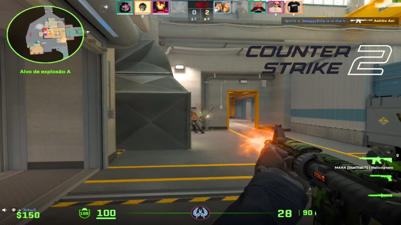 PARTIDA MAIS MALUCA QUE EU JA JOGUEI NO - COUNTER STRIKE 2 