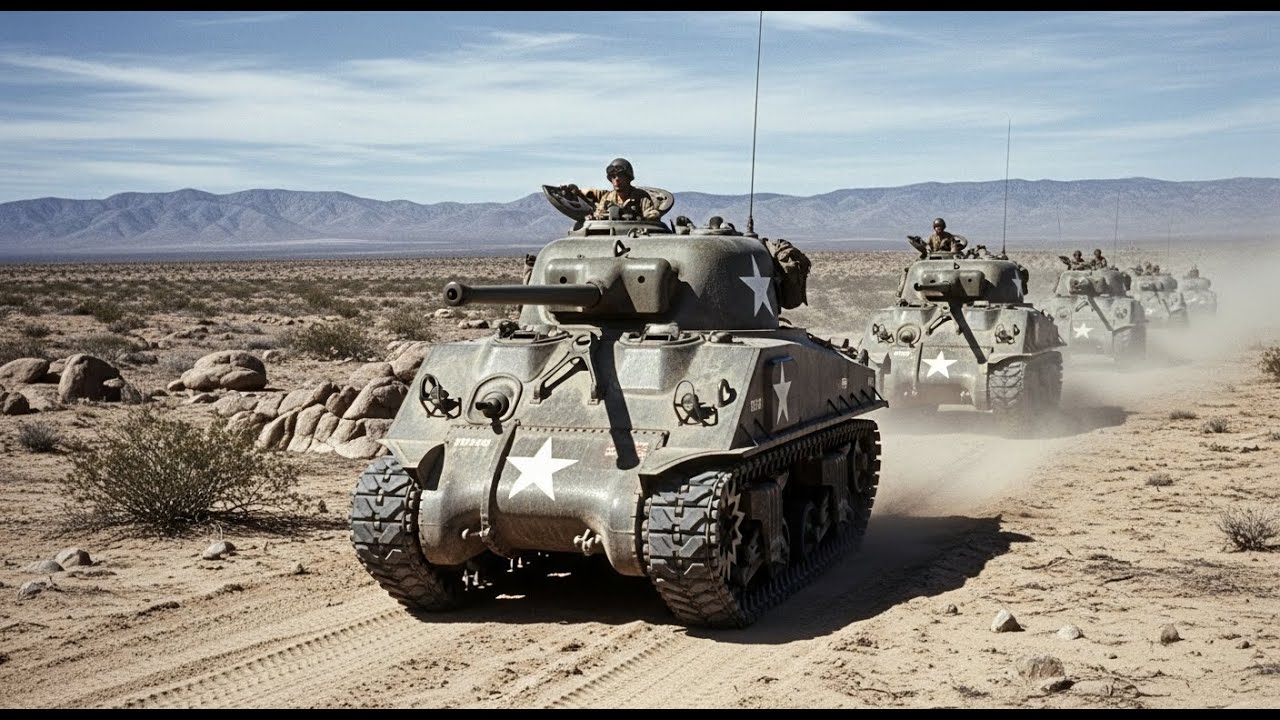 Inside the Secret Communication Network of WWII Sherman Tanks.