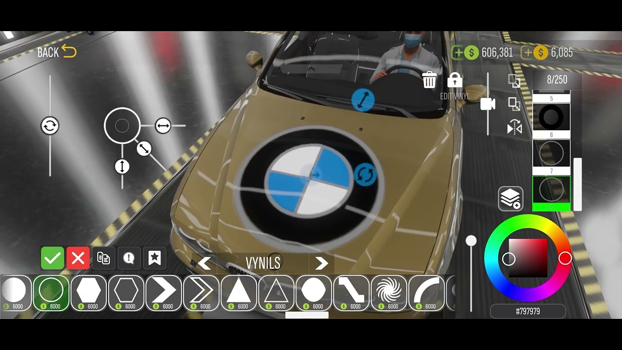 How to make BMW logo. cpm logo