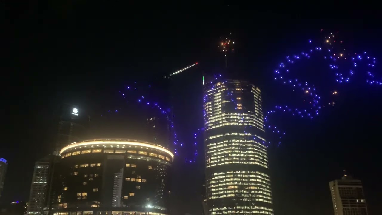 This was the best drone show ever at the 