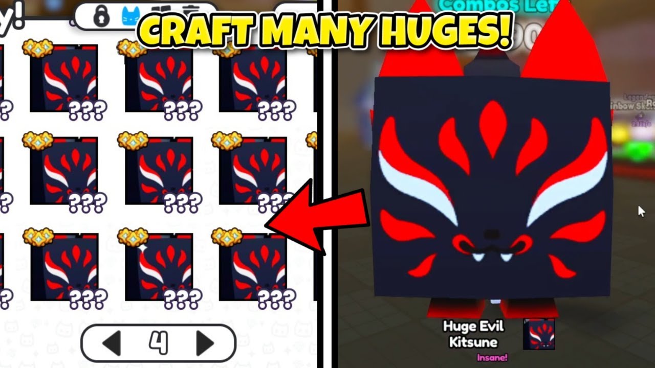 Craft So Many New Free HUGES by Doing this in Pet Simulator 99!