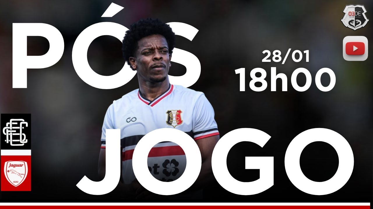 #307 LIVE PÓS-JOGO - SANTA CRUZ X JAGUAR