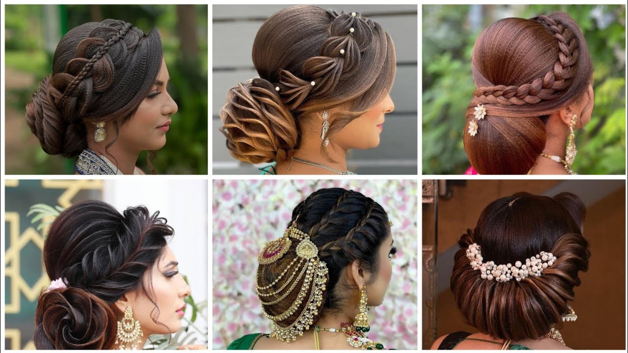 Latest Bun Hairstyle for Girls | Party & Wedding Style