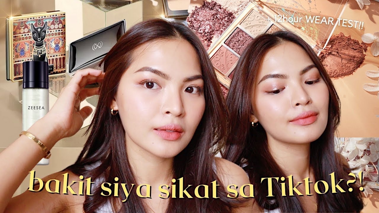 BEST NEW AFFORDABLE MAKE-UP SA SHOPEE?! 😱 MATINDIHANG WEAR TEST ft. ZEESEA COSMETICS 💫